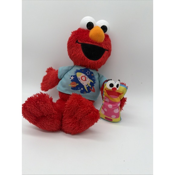 Playskool Other - Sesame Street Musical Elmo & Smartie Elmo's World Plush Doll Singing & Talking